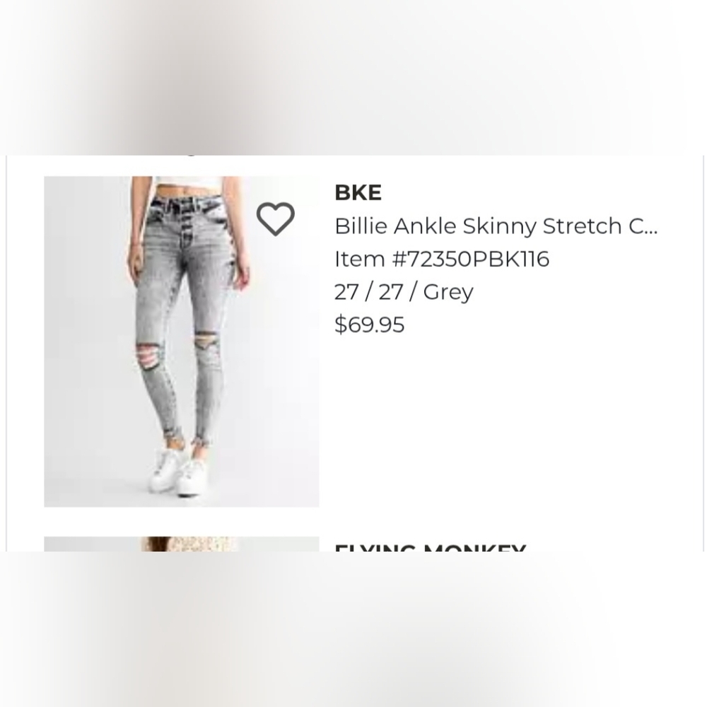 BKE Billie High Rise Ankle Skinny Jean - Picture 12 of 12